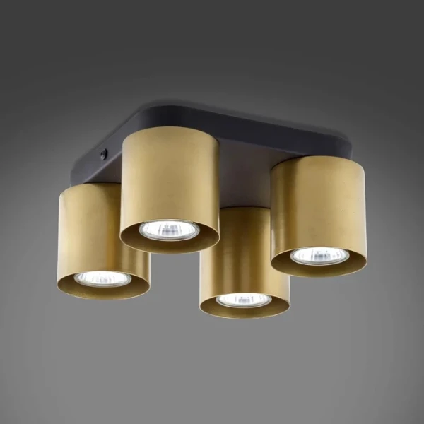 Стельовий світильник TK LIGHTING VICO GU10 золотий 6511 - Фото 4