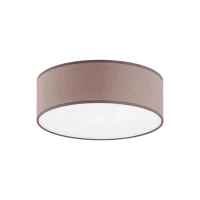 TK Lighting RONDO E27 коричневий 3337. Стельовий світильник