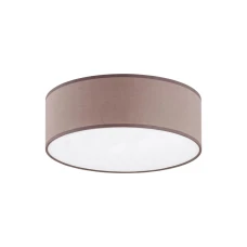 TK Lighting RONDO E27 коричневий 3337. Стельовий світильник