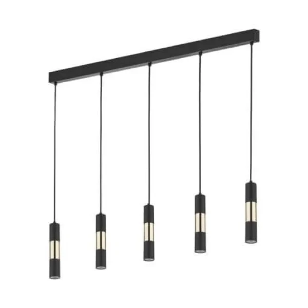Підвісний світильник TK LIGHTING VIVIEN GU10 чорний 4758 - Фото 1