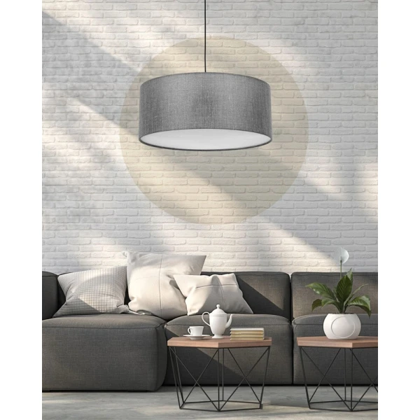 Підвісний світильник TK LIGHTING EARTH E27 чорний 4654 - Фото 2