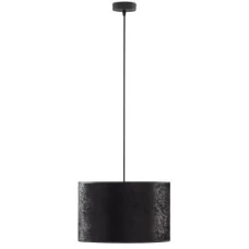 TK LIGHTING TERCINO E27 чорний 6192. Підвісна люстра