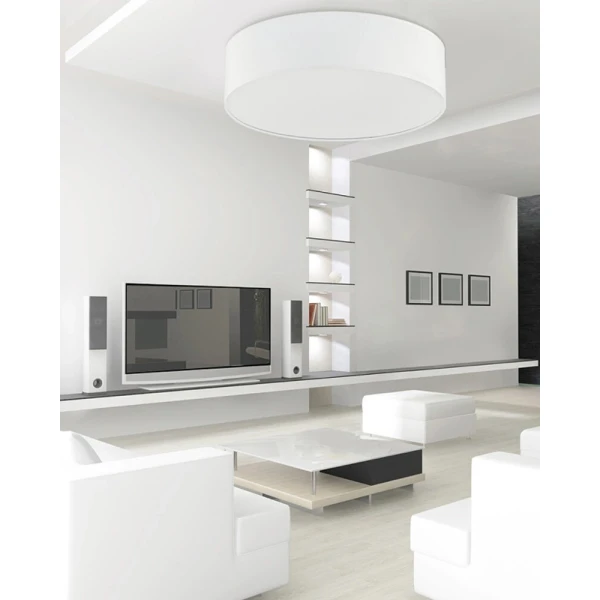 Стельовий світильник TK LIGHTING RONDO E27 білий 3331 - Фото 3