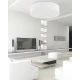 Стельовий світильник TK LIGHTING RONDO E27 білий 3331