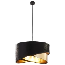 TK LIGHTING TERCINO E27 чорний 6432. Підвісна люстра