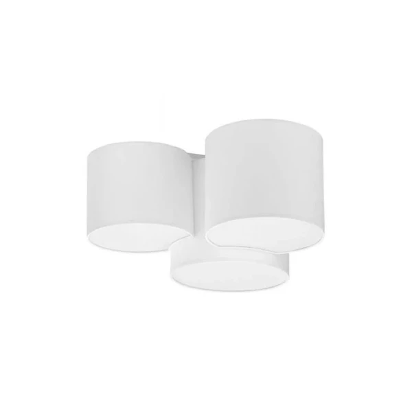 Пристельова люстра TK LIGHTING MONA E27 білий 3441