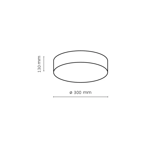 Стельовий світильник TK LIGHTING RONDO E27 сірий 3332 - Фото 6