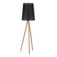 Торшер TK LIGHTING WALZ E27 сірий 5599