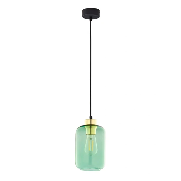 Підвісний світильник TK LIGHTING MARCO E27 зелений 6696 - Фото 1