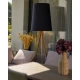 Торшер TK LIGHTING WALZ E27 сірий 5599