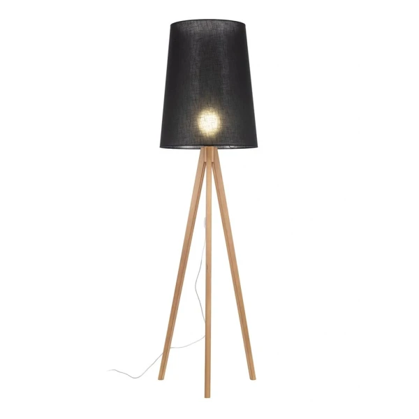 Торшер TK LIGHTING WALZ E27 сірий 5599 - Фото 9