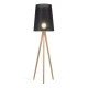 Торшер TK LIGHTING WALZ E27 сірий 5599