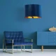 Підвісна люстра TK LIGHTING TERCINO E27 синій 6172