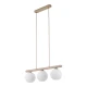 Світильник підвісний TK Lighting VIRLO E14 коричневий 11079