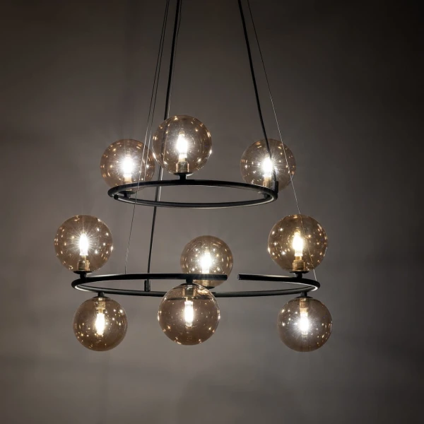 Світильник підвісний TK Lighting ANABELLE G9 чорний 6845 - Фото 4