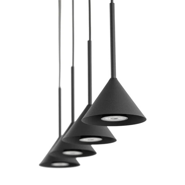 Світильник підвісний TK Lighting CONO GU10 чорний 10305 - Фото 6