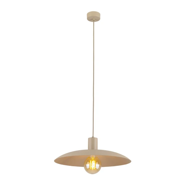 Світильник підвісний TK Lighting ASTRA E27 бежевий 10711 - Фото 4