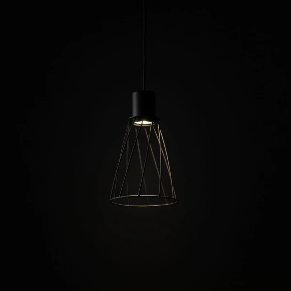 Світильник підвісний TK Lighting MODESTO E27 чорний 10159 - Фото 3