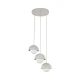 Світильник підвісний TK Lighting BONO G9 бежевий 10206