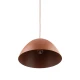 Світильник підвісний TK Lighting FARO E27 червоний 10260