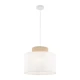 Світильник підвісний TK Lighting DUO E27 білий 1856