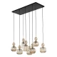 Світильник підвісний TK Lighting SOPHIA E14 чорний 11045