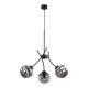 Світильник підвісний TK Lighting ZULIA E27 чорний 5748