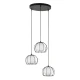 Світильник підвісний TK Lighting BENIAMIN G9 чорний 4812