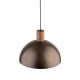 Стельовий світильник TK Lighting OSLO E27 коричневий 4508