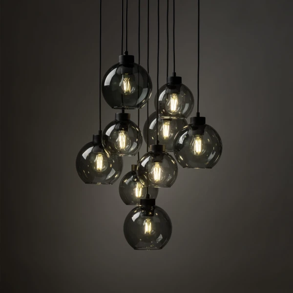 Світильник підвісний TK Lighting CUBUS E27 чорний 10208 - Фото 3