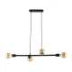 Світильник підвісний TK Lighting PORTO E27 чорний 4836