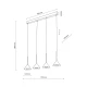 Світильник підвісний TK Lighting CONO GU10 чорний 10305