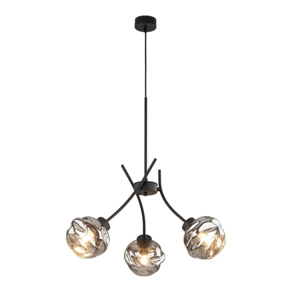 Світильник підвісний TK Lighting ZULIA E27 чорний 5748 - Фото 8