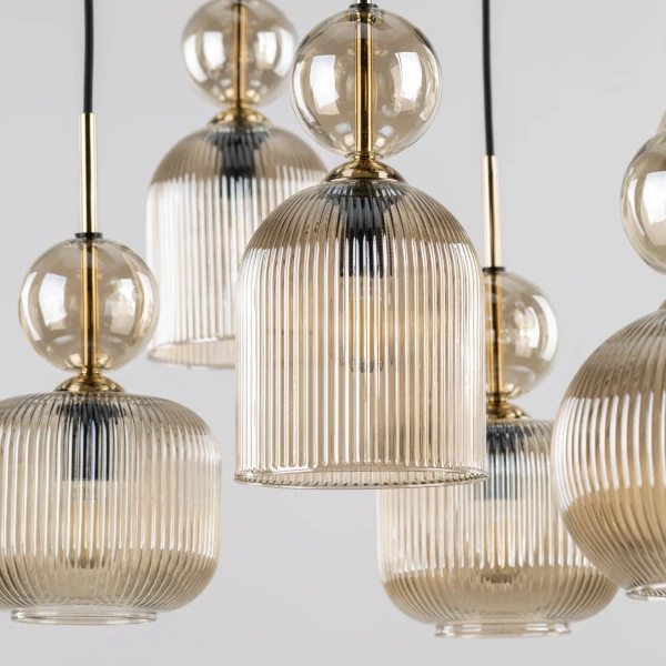 Світильник підвісний TK Lighting SOPHIA E14 чорний 11045 - Фото 4