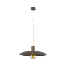 TK Lighting ASTRA E27 коричневий 10964. Світильник підвісний