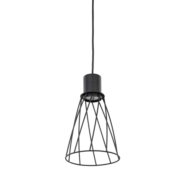 Світильник підвісний TK Lighting MODESTO E27 чорний 10159 - Фото 5