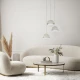 Світильник підвісний TK Lighting BONO G9 бежевий 10206