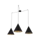 Світильник підвісний TK Lighting CONO E27 чорний 6629