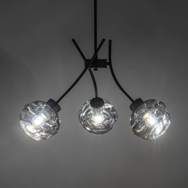 Світильник підвісний TK Lighting ZULIA E27 чорний 5748 - Фото 4