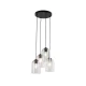 Світильник підвісний TK Lighting MOLLY E27 чорний 10301