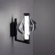 Бра TK Lighting ELVA 8 Вт 3000К чорний 18219