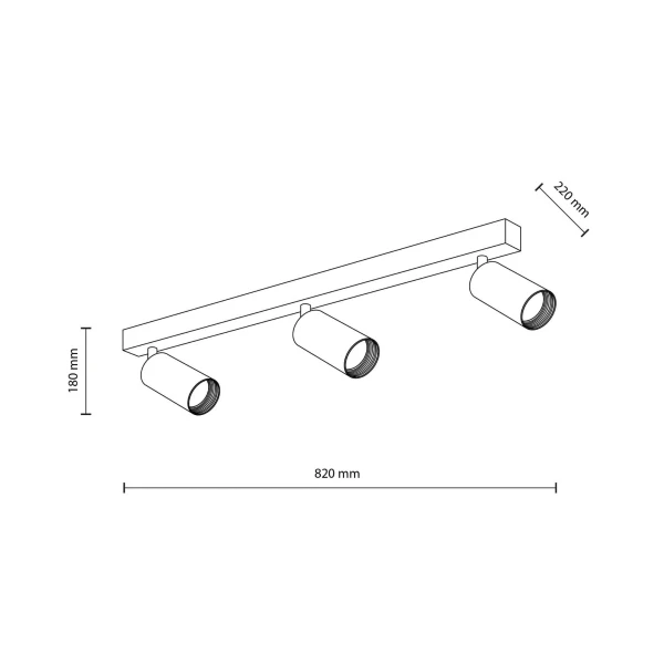 Спот світильники TK Lighting AMIS GU10 білий 10796 - Фото 11