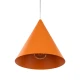 Світильник підвісний TK Lighting CONO E27 помаранчевий 10075