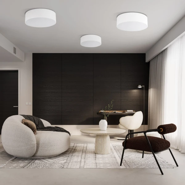 Стельовий світильник TK Lighting LIVO E27 білий 10983 - Фото 2