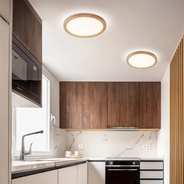 Стельовий світильник TK Lighting AQUAWOOD 36 Вт 3000/4000/6500К коричневий 18011 - Фото 4