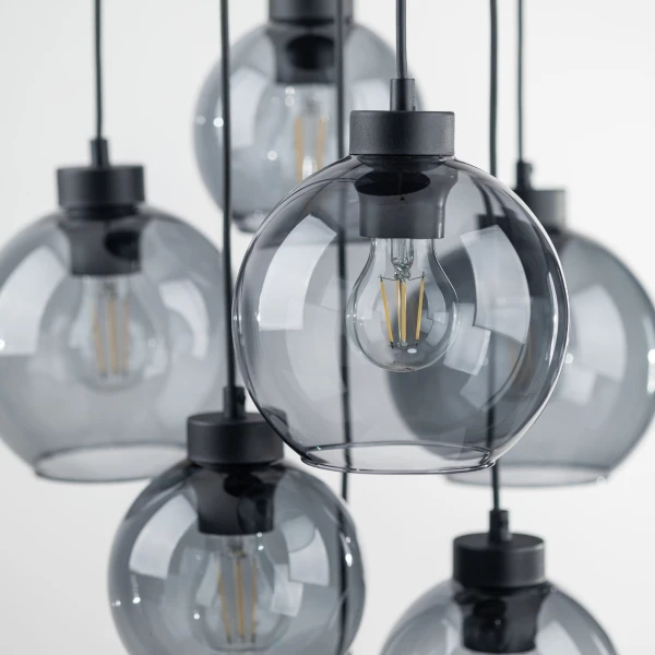 Світильник підвісний TK Lighting CUBUS E27 чорний 10207 - Фото 7
