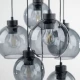 Світильник підвісний TK Lighting CUBUS E27 чорний 10207