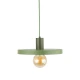 Світильник підвісний TK Lighting SILA E27 зелений 10761