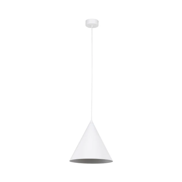 Світильник підвісний TK Lighting CONO E27 білий 10008 - Фото 6