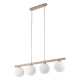 Світильник підвісний TK Lighting VIRLO E14 коричневий 11080